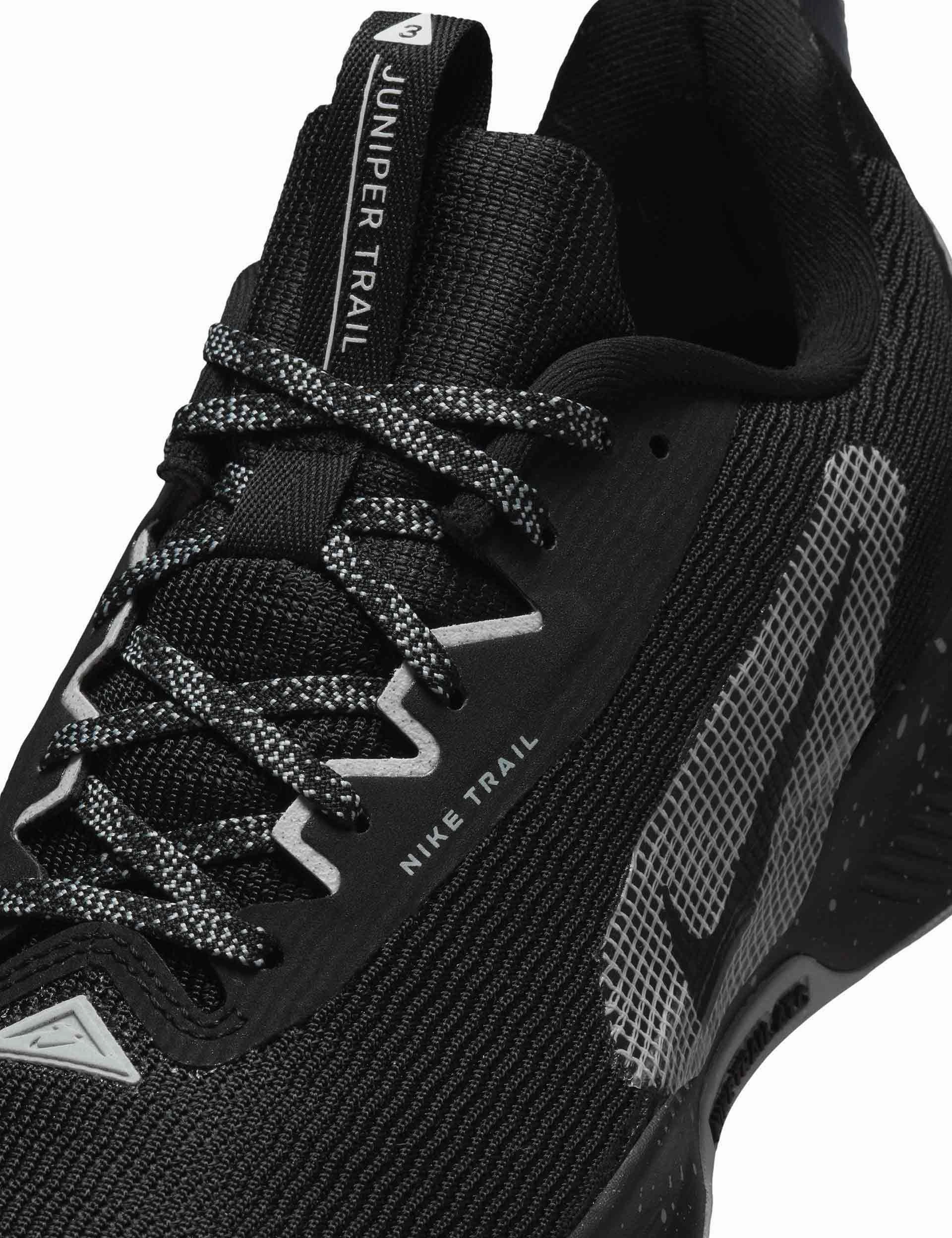 Juniper Trail 3 Shoes - Black/Wolf Grey/Photon Dust Nike women's stylish athletic footwear