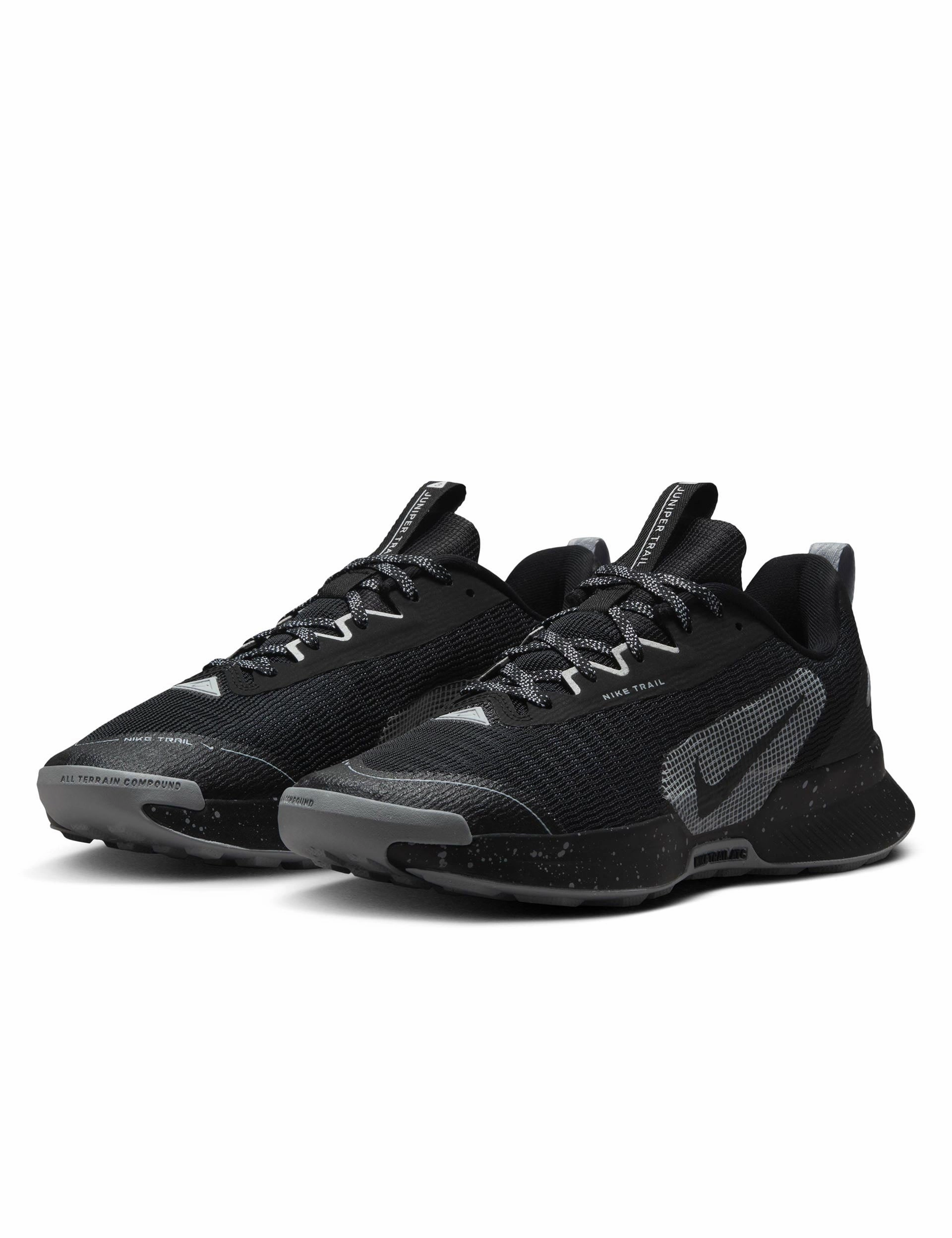Juniper Trail 3 Shoes - Black/Wolf Grey/Photon Dust Nike women's stylish athletic footwear