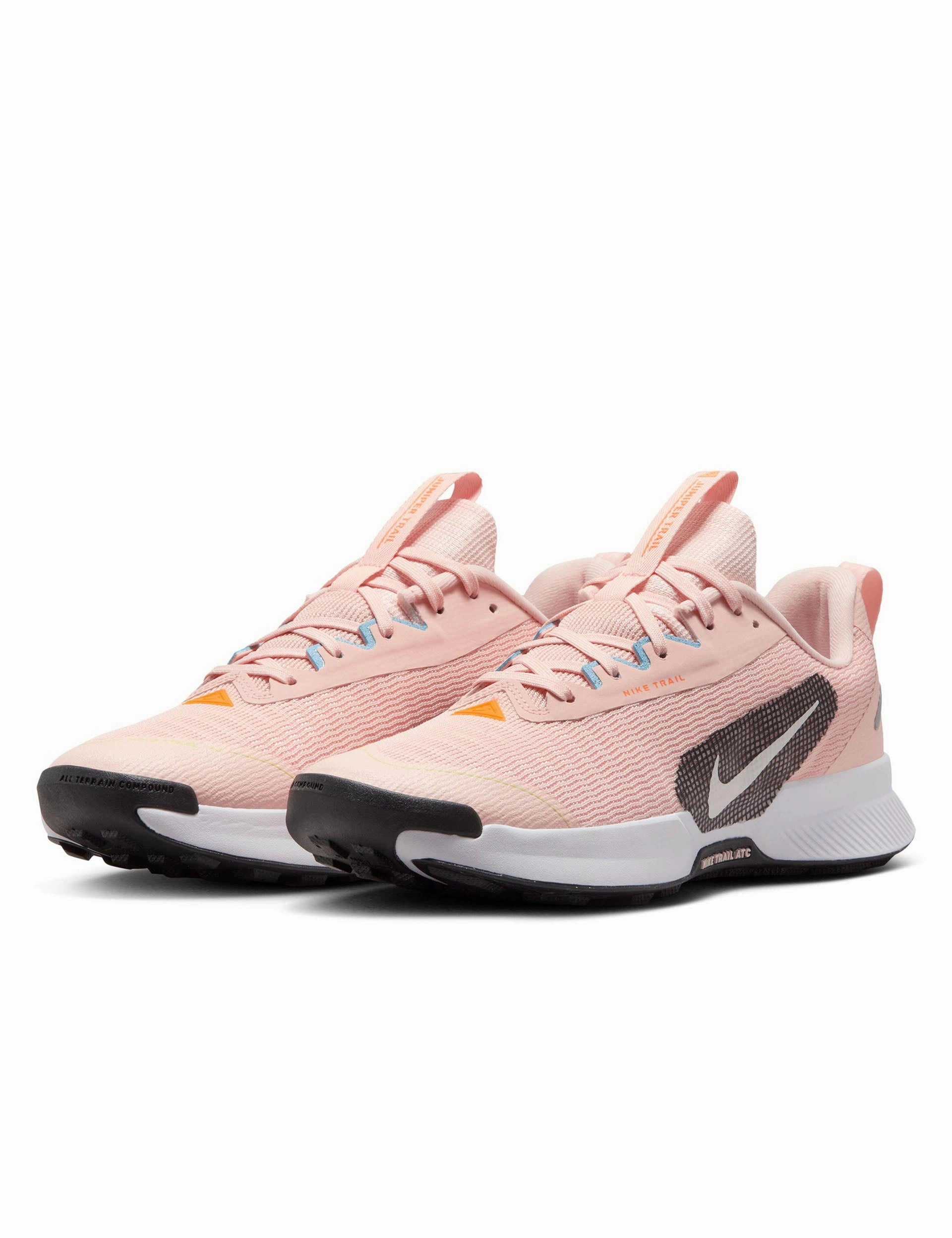 Juniper Trail 3 Shoes - Washed Coral/Phantom/University Gold Nike women's stylish athletic footwear