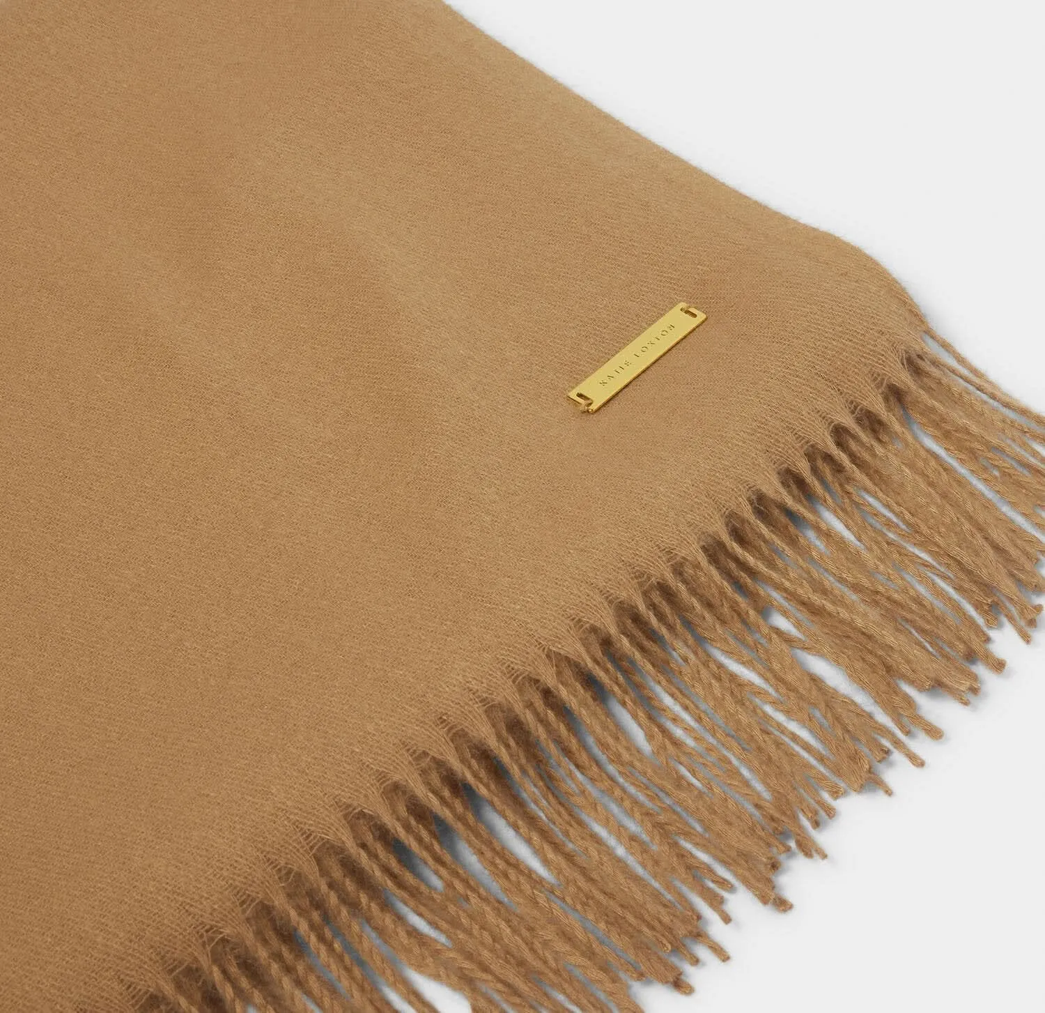 Katie Loxton Camel Blanket Scarf KLS613 Katie Loxton Jewelry And Accessories
