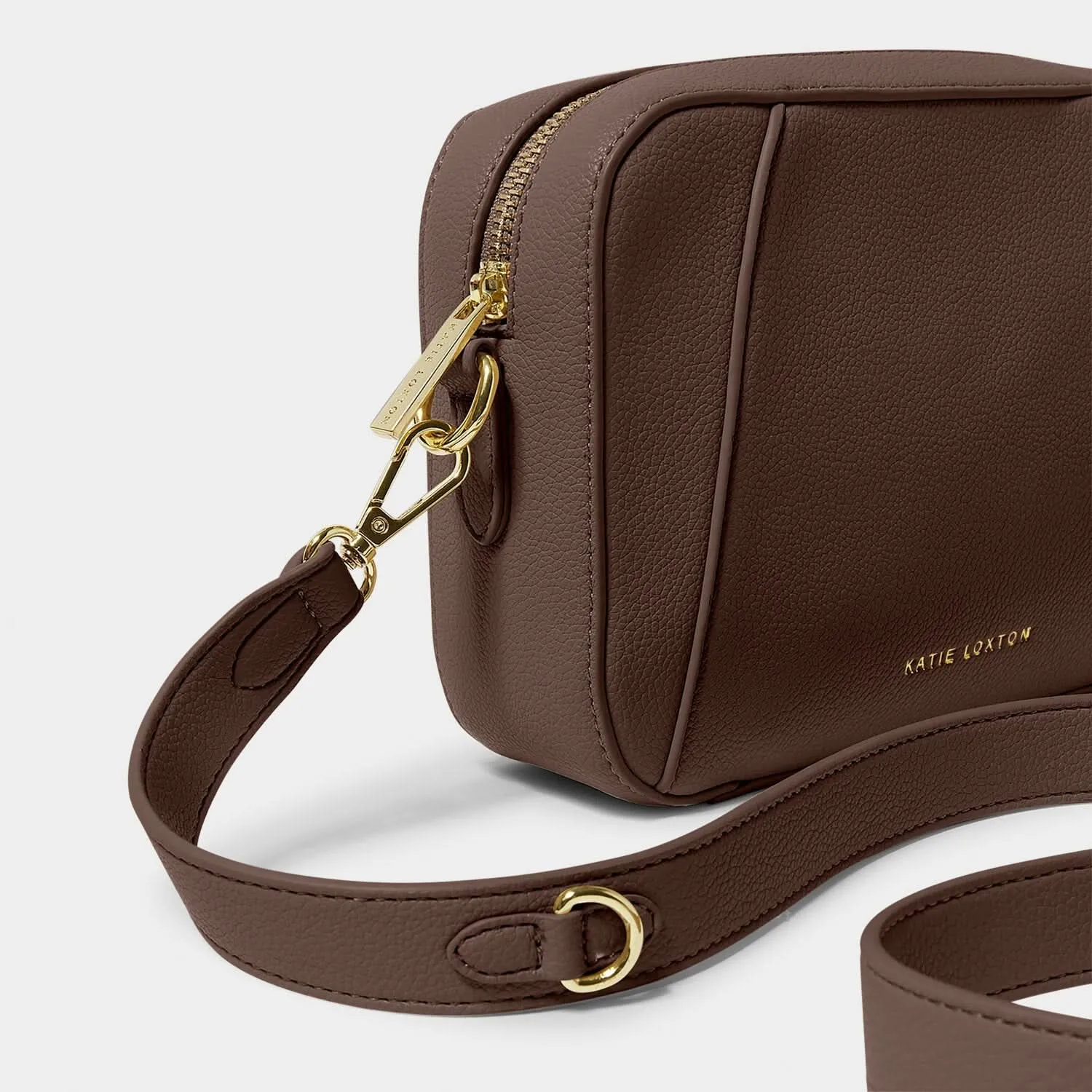 Katie Loxton Chocolate Hana Crossbody Bag KLB3612 Katie Loxton Jewelry And Accessories