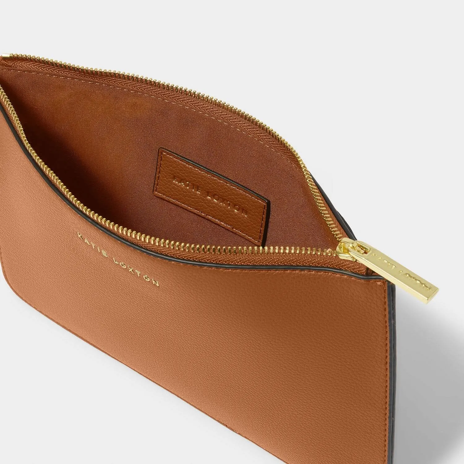 Katie Loxton Cognac Marni Wristlet Pouch KLB3646 Katie Loxton Jewelry And Accessories