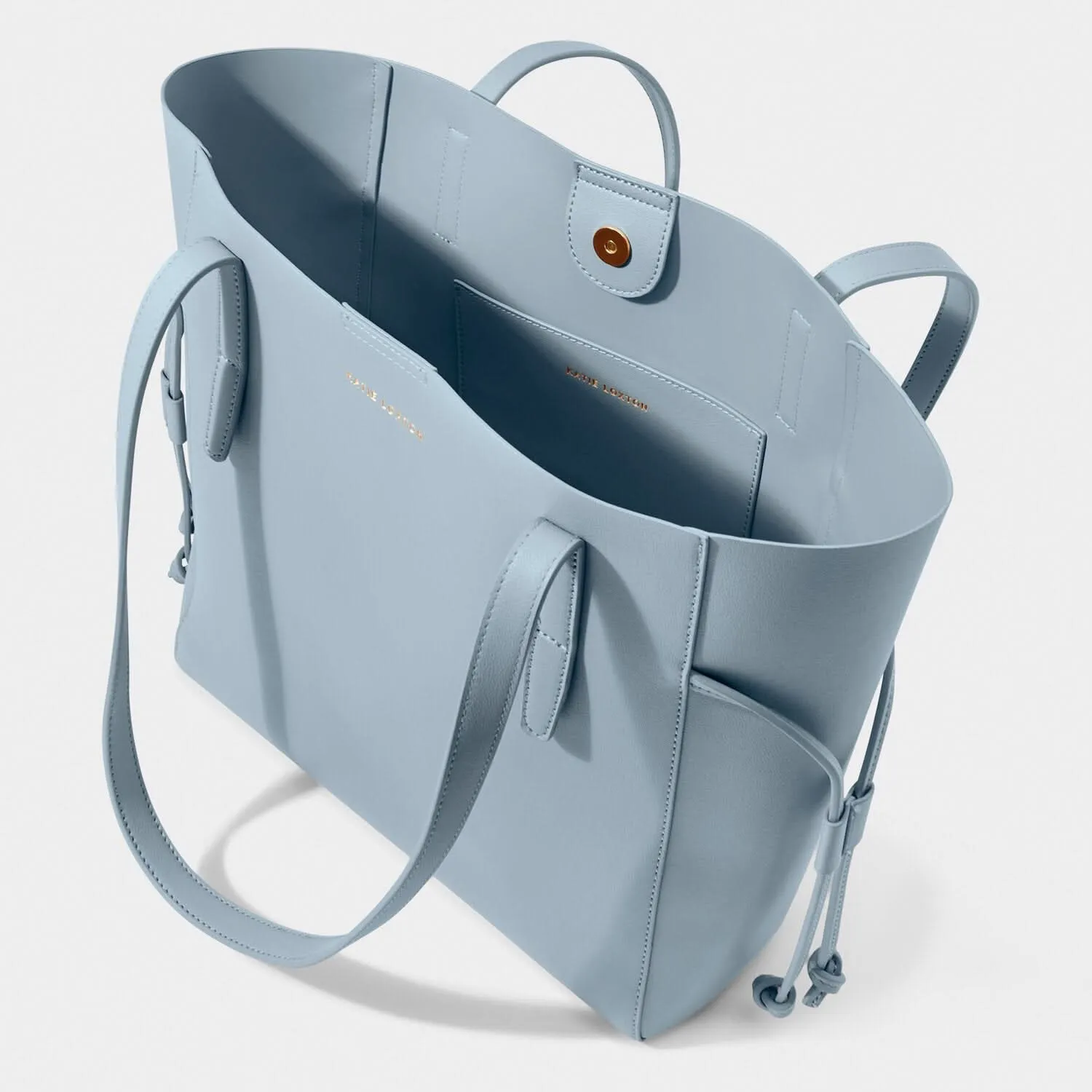 Katie Loxton Dusty Blue Ashley Tote Bag KLB3730 Katie Loxton Jewelry And Accessories
