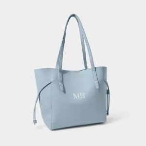 Katie Loxton Dusty Blue Ashley Tote Bag KLB3730 Katie Loxton Jewelry And Accessories