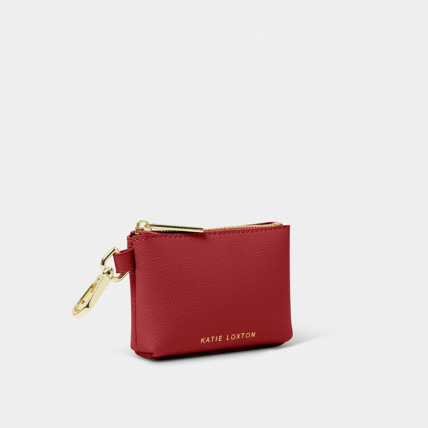 Katie Loxton Garnet Evie Clip On Coin Purse KLB3553 Katie Loxton Jewelry And Accessories