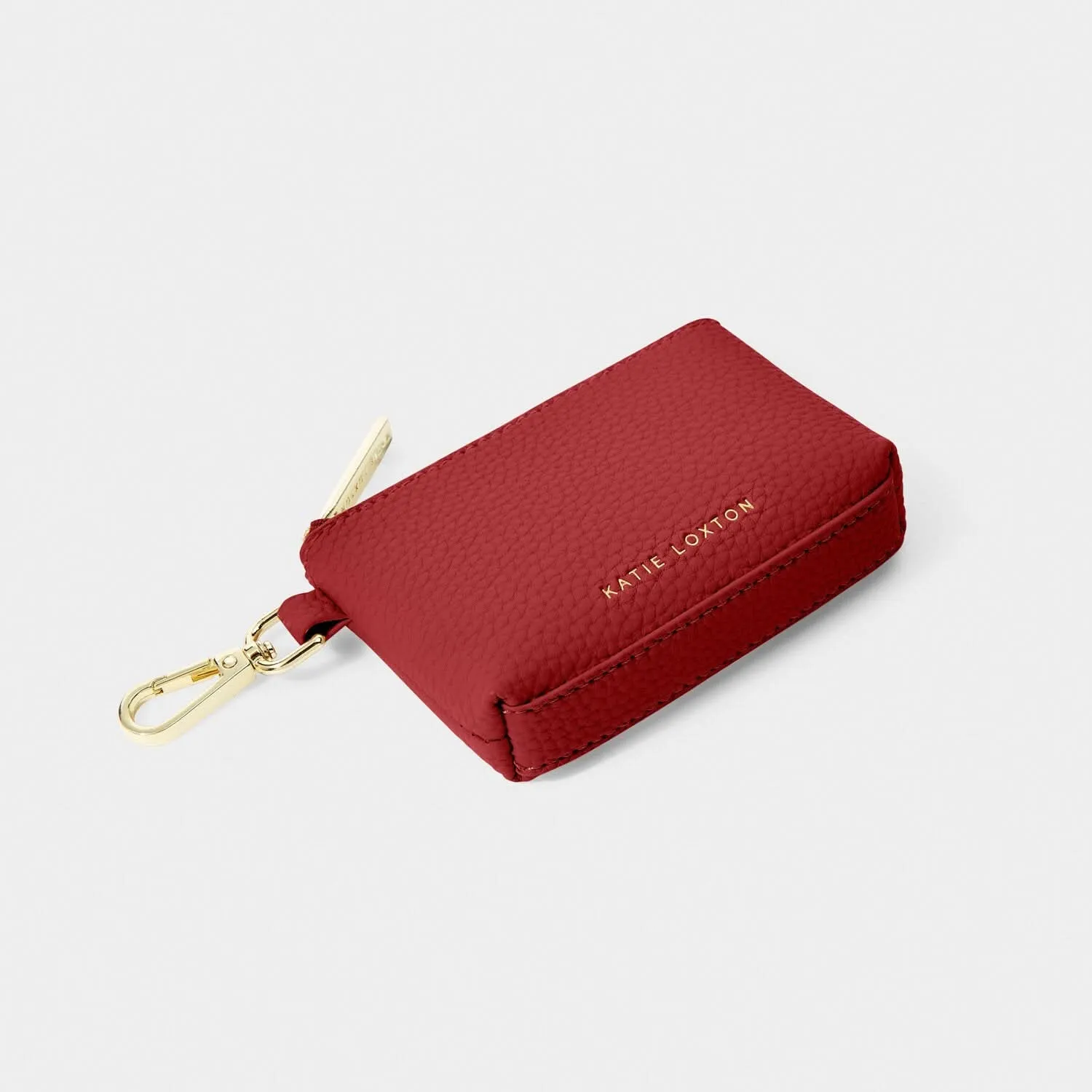 Katie Loxton Garnet Evie Clip On Coin Purse KLB3553 Katie Loxton Jewelry And Accessories