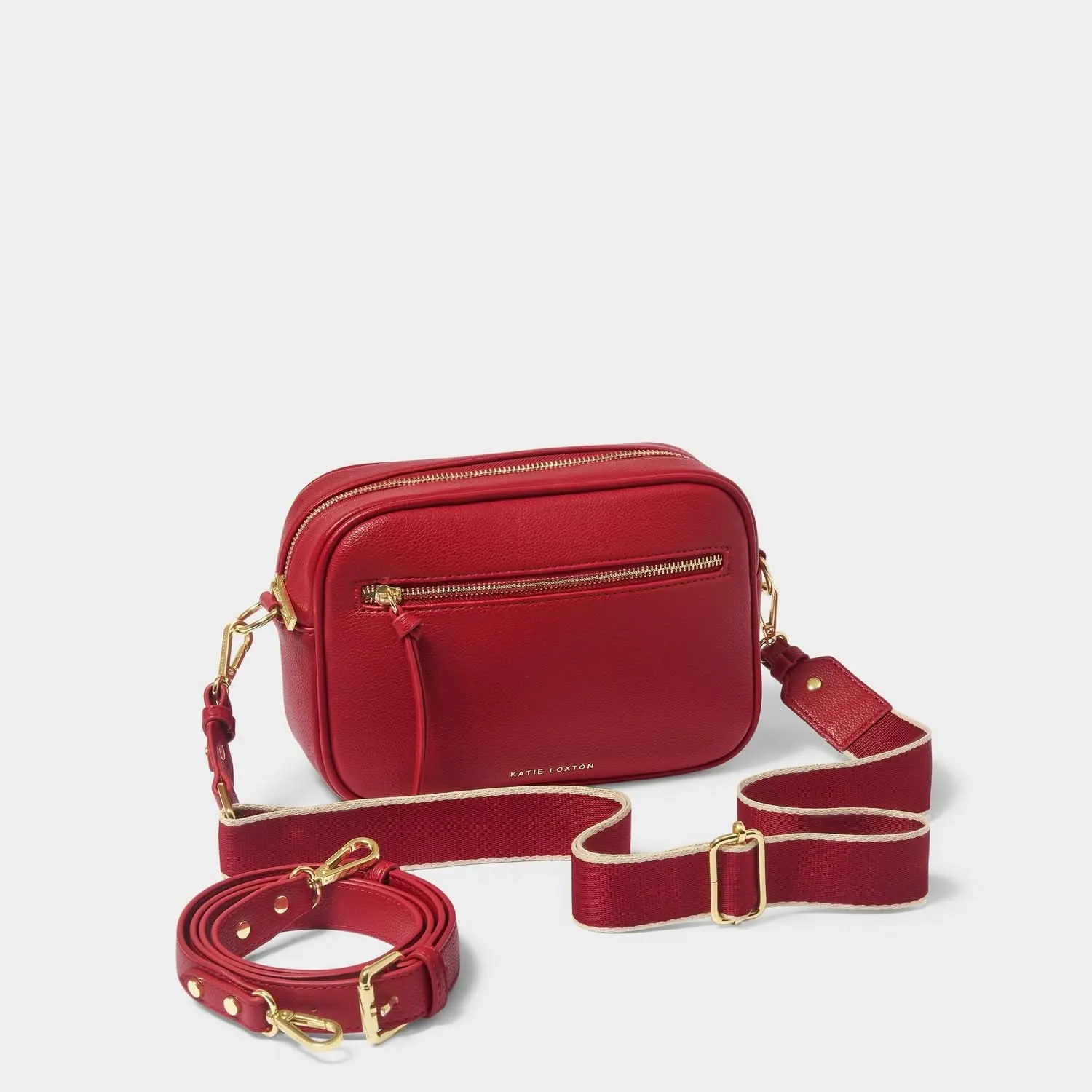 Katie Loxton Garnet Red Hallie Crossbody Bag KLB3711 Katie Loxton Jewelry And Accessories