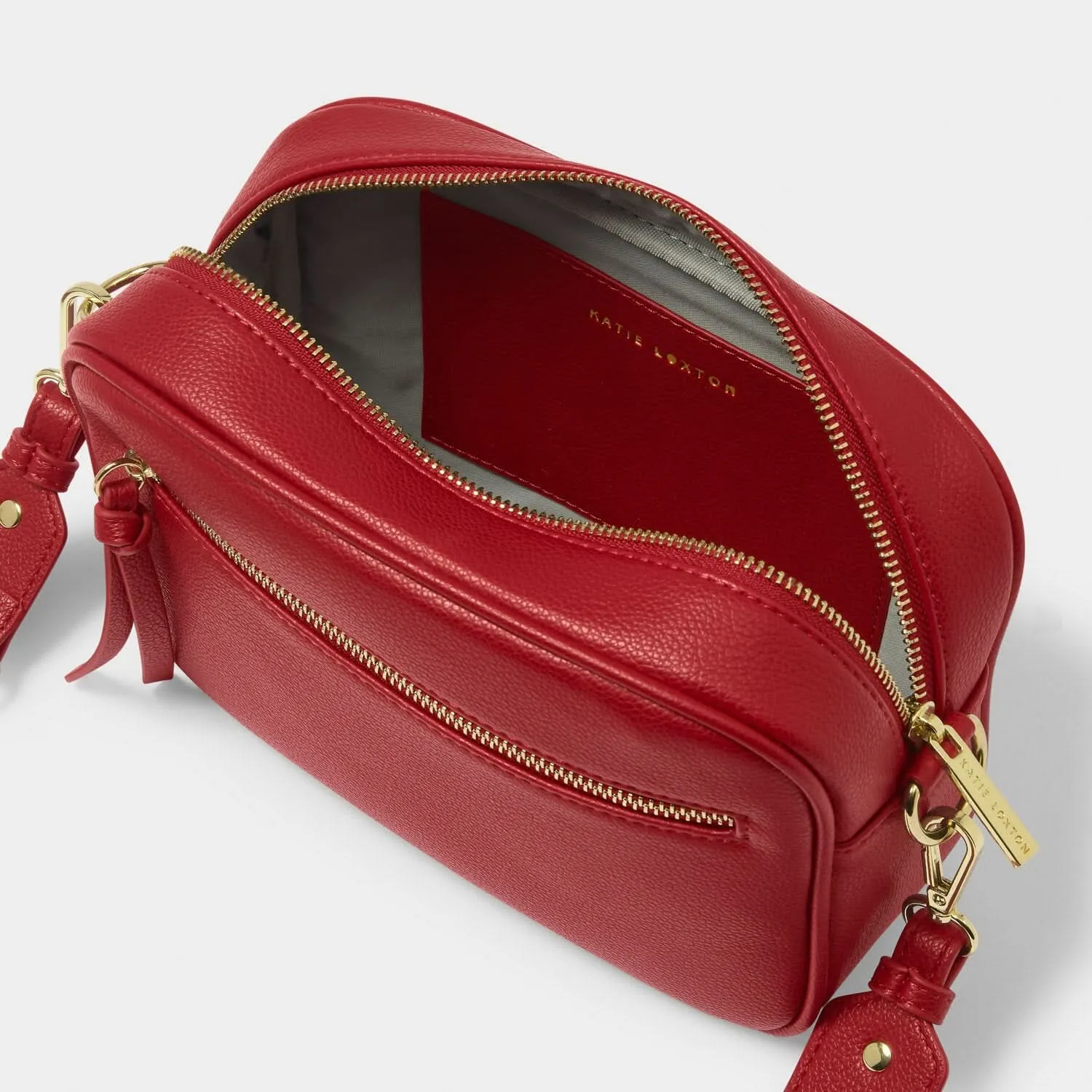 Katie Loxton Garnet Red Hallie Crossbody Bag KLB3711 Katie Loxton Jewelry And Accessories