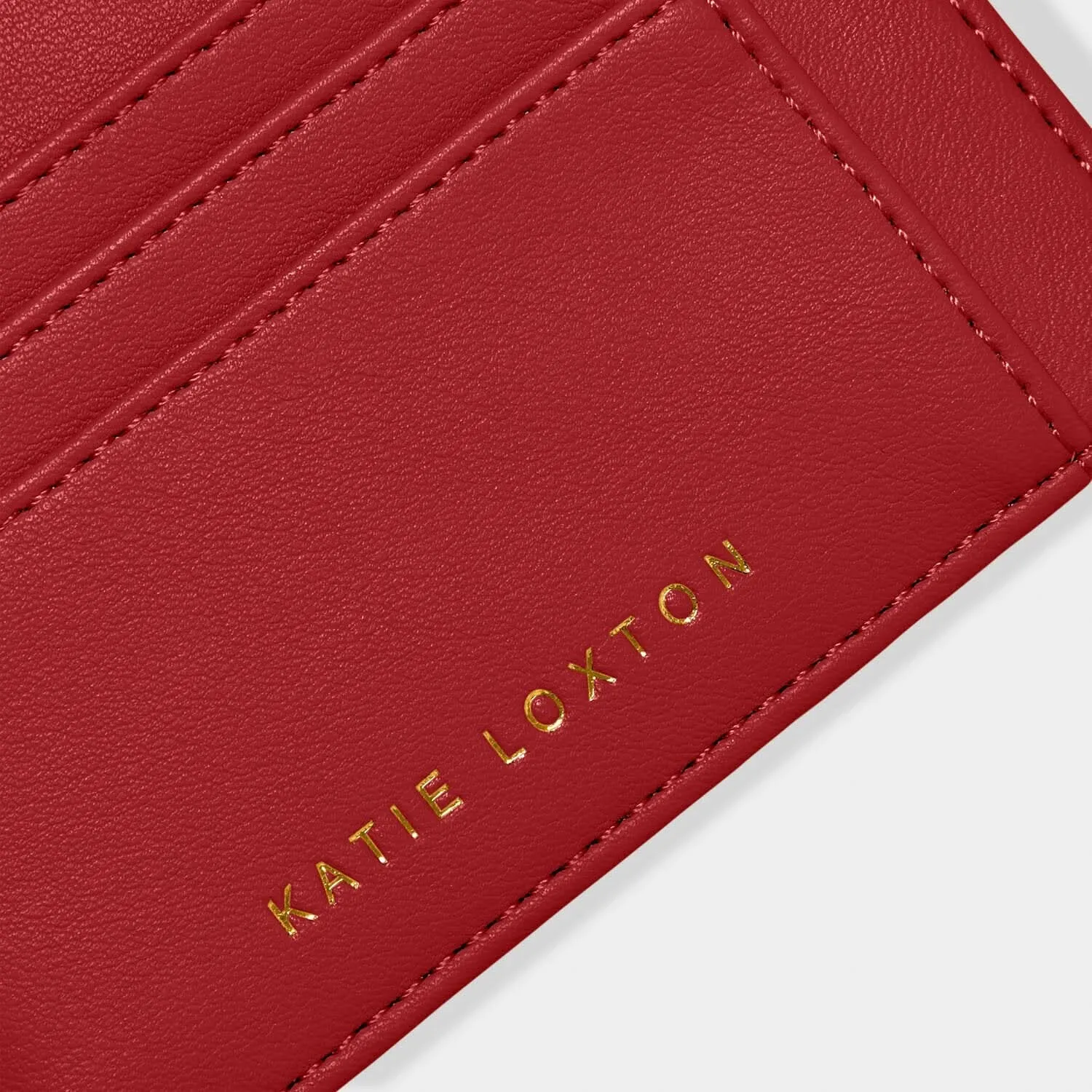 Katie Loxton Garnet Red Lily Cardholder KLB3624 Katie Loxton Jewelry And Accessories