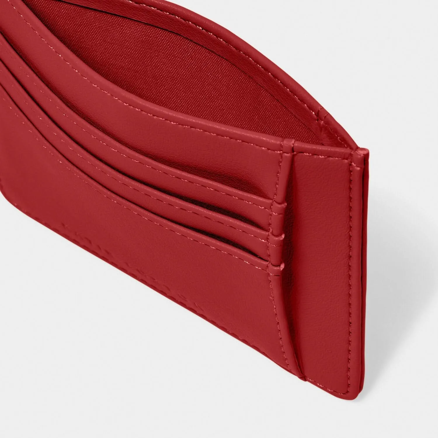 Katie Loxton Garnet Red Lily Cardholder KLB3624 Katie Loxton Jewelry And Accessories
