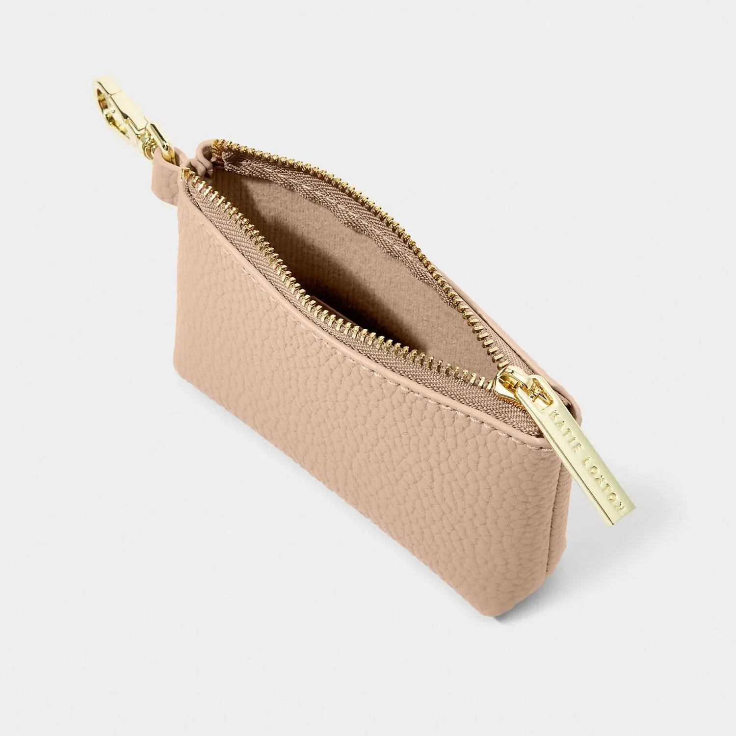 Katie Loxton Nude Pink Evie Clip On Coin Purse KLB3552 Katie Loxton Jewelry And Accessories