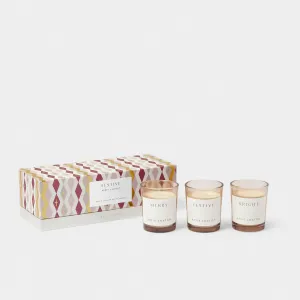 Katie Loxton Sentiment "Festive" Trio Votive Set KLC403 Katie Loxton Jewelry And Accessories