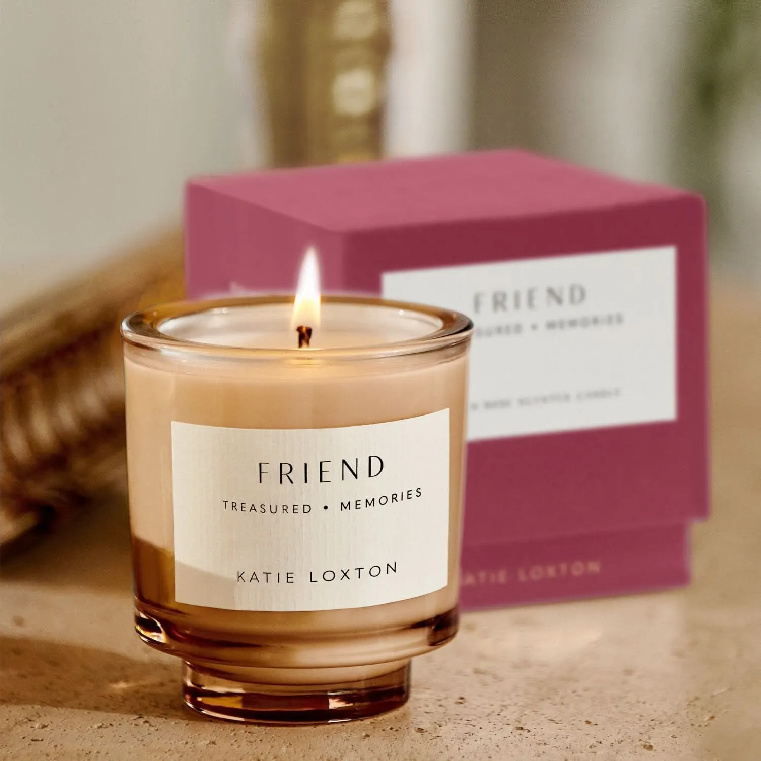 Katie Loxton Sentiment "Friend" Candle KLC389 Katie Loxton Jewelry And Accessories
