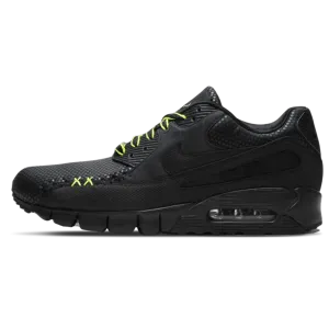 KAWS x Nike Air Max 90 'Black Volt' Nike Air Max lifestyle sneakers with sport details
