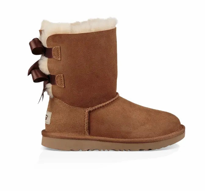 Kids UGG Bailey Bow II  Cozy Sheepskin Boot with a Feminine Touch Ugg cozy footwear visuals