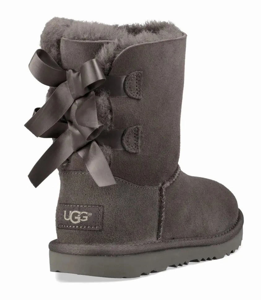 Kids UGG Bailey Bow II  Cozy Sheepskin Boot with a Feminine Touch Ugg cozy footwear visuals