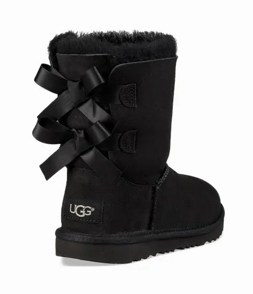 Kids UGG Bailey Bow II  Cozy Sheepskin Boot with a Feminine Touch Ugg cozy footwear visuals