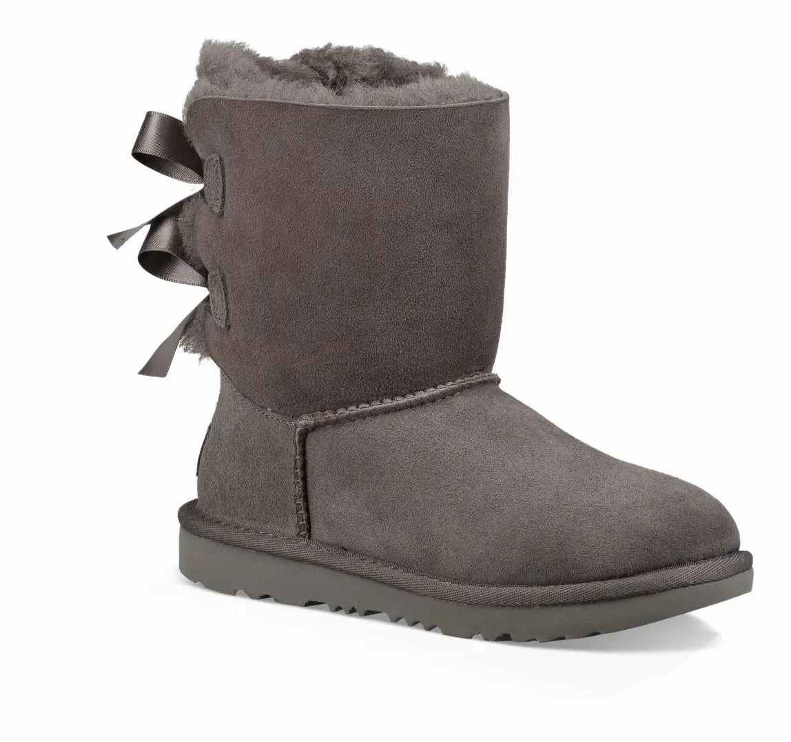 Kids UGG Bailey Bow II  Cozy Sheepskin Boot with a Feminine Touch Ugg cozy footwear visuals