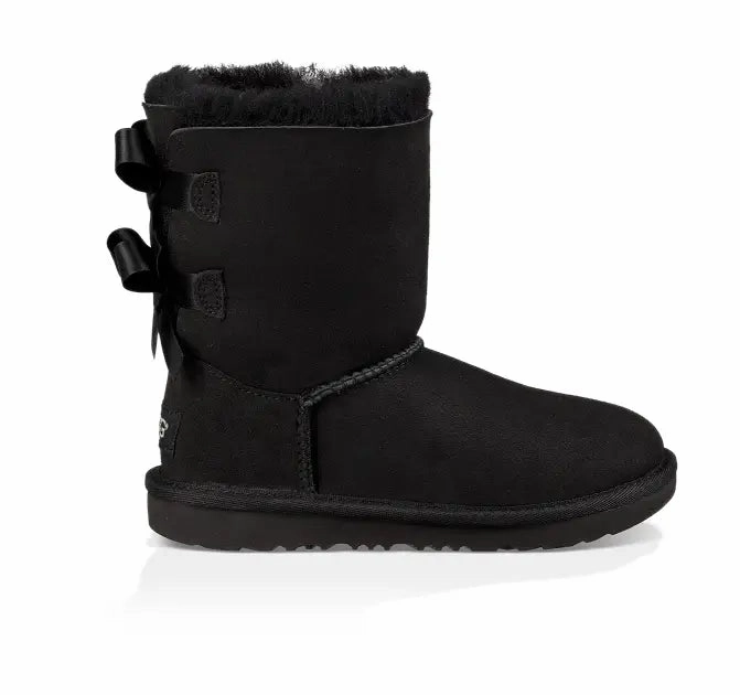 Kids UGG Bailey Bow II  Cozy Sheepskin Boot with a Feminine Touch Ugg cozy footwear visuals