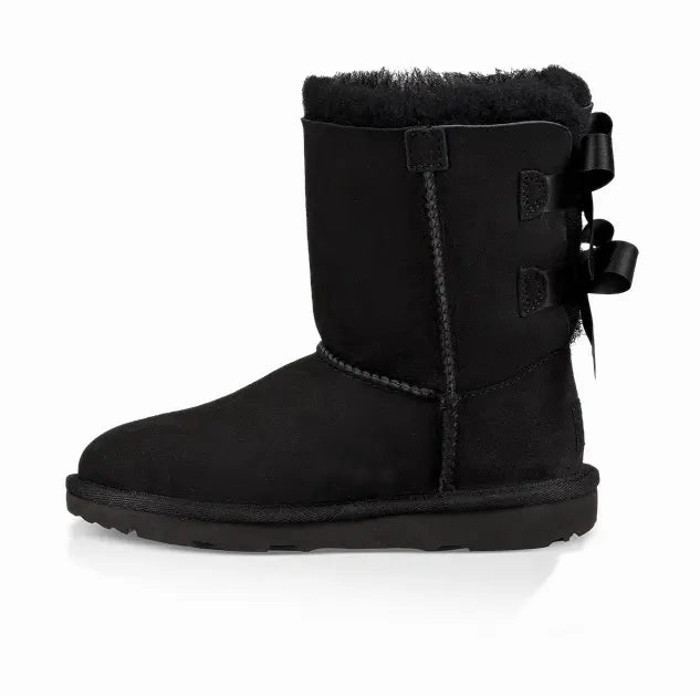 Kids UGG Bailey Bow II  Cozy Sheepskin Boot with a Feminine Touch Ugg cozy footwear visuals