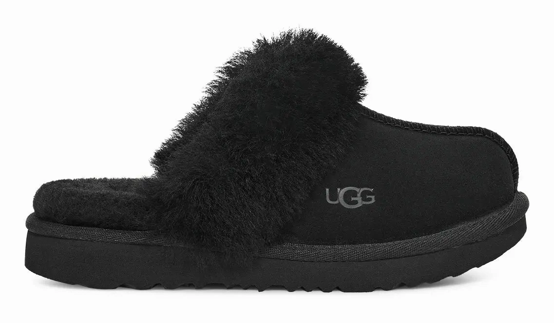 Kids UGG Cozy II  Soft & Fluffy Slip-On Slipper for Indoor & Outdoor Wear Ugg cozy footwear visuals