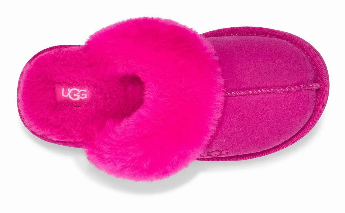 Kids UGG Cozy II  Soft & Fluffy Slip-On Slipper for Indoor & Outdoor Wear Ugg cozy footwear visuals