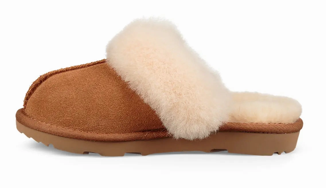 Kids UGG Cozy II  Soft & Fluffy Slip-On Slipper for Indoor & Outdoor Wear Ugg cozy footwear visuals
