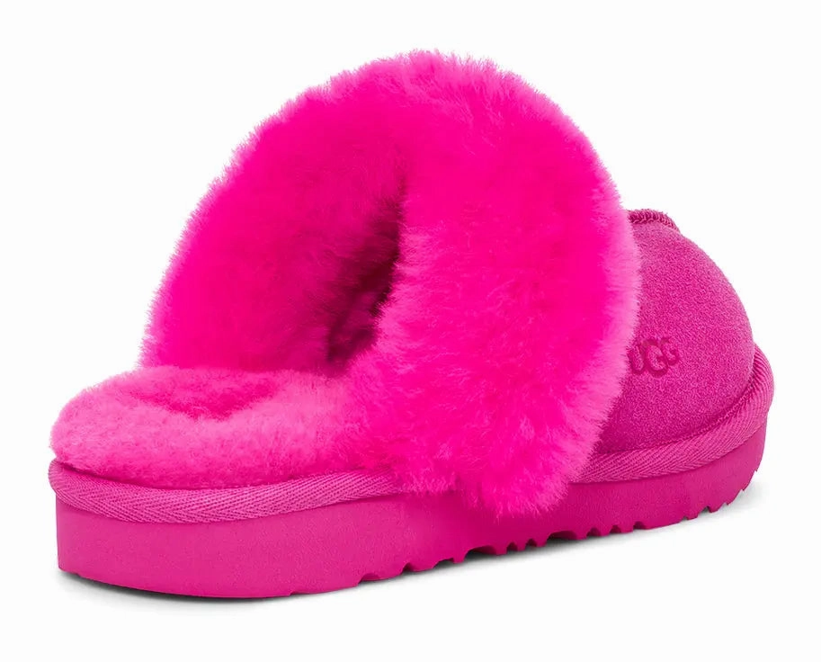 Kids UGG Cozy II  Soft & Fluffy Slip-On Slipper for Indoor & Outdoor Wear Ugg cozy footwear visuals