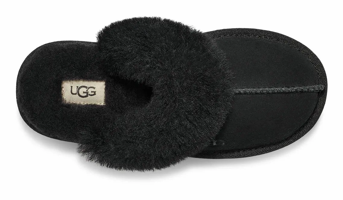 Kids UGG Cozy II  Soft & Fluffy Slip-On Slipper for Indoor & Outdoor Wear Ugg cozy footwear visuals