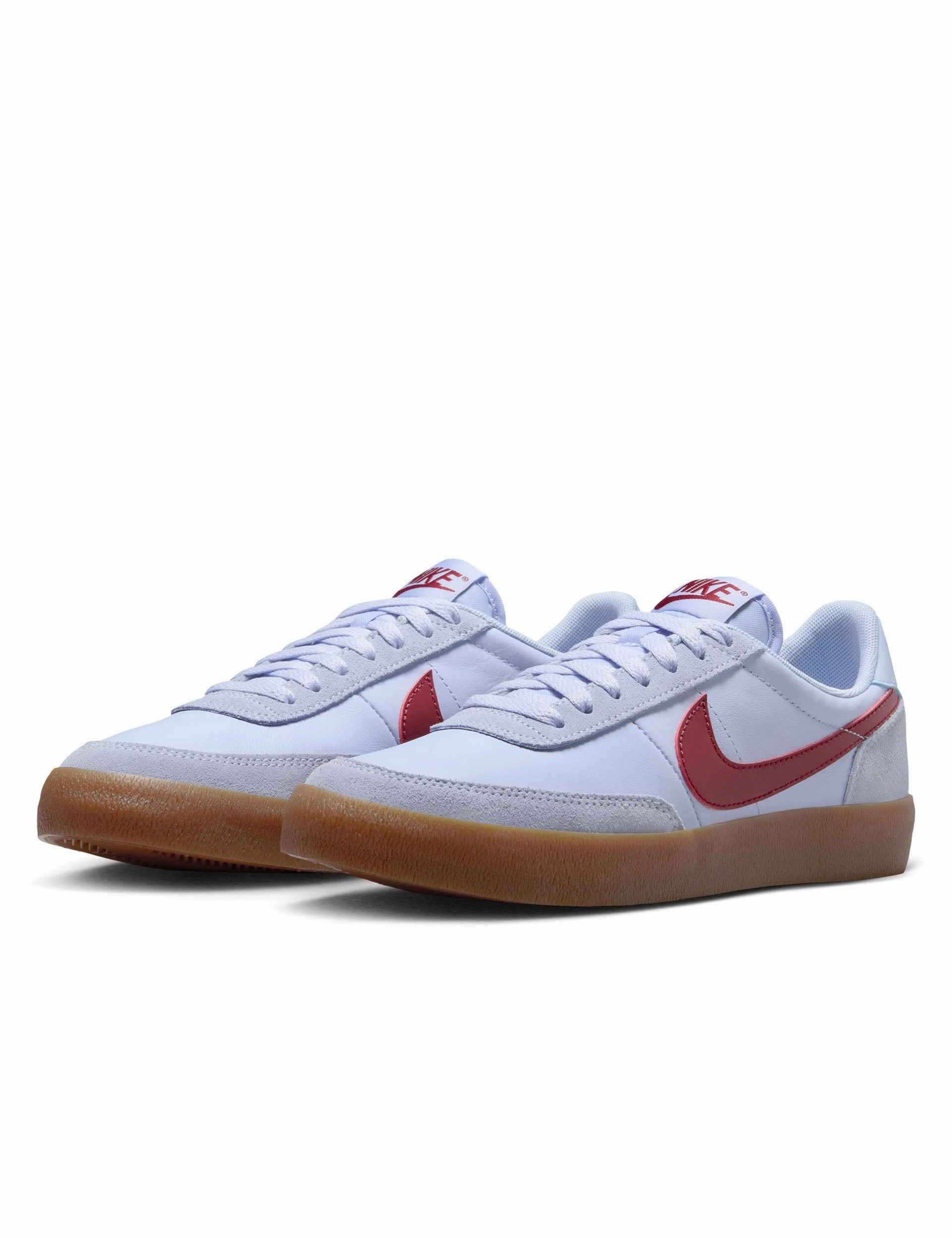 Killshot 2 Shoes - Royal Tint/Gum Medium Brown/White/Team Red Nike women's stylish athletic footwear