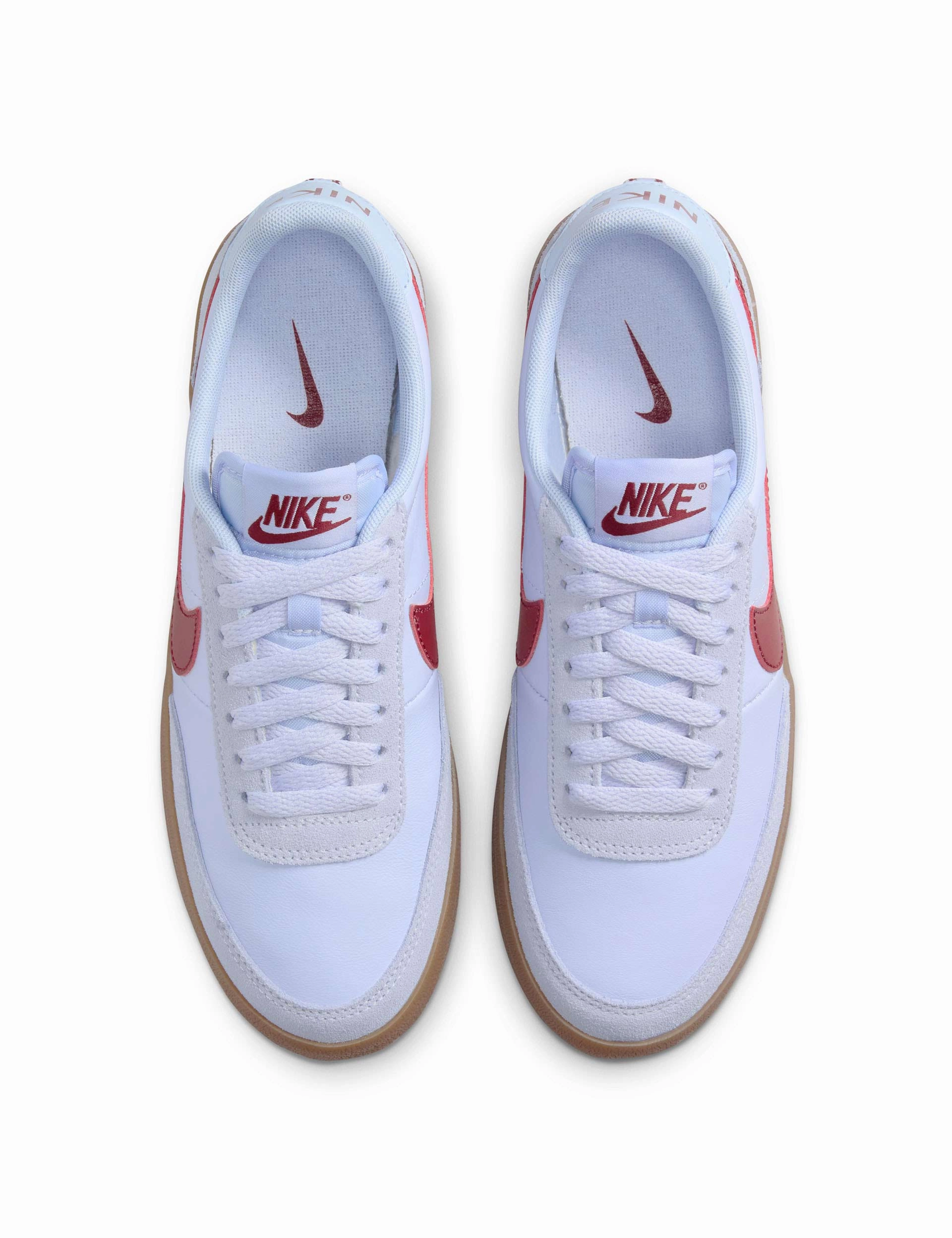 Killshot 2 Shoes - Royal Tint/Gum Medium Brown/White/Team Red Nike women's stylish athletic footwear