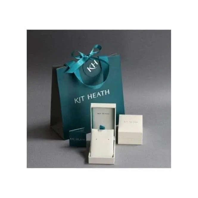 Kit Heath Céleste North Star Pave Zirconia Stud Drop Hoops 50467CZ Kit Heath Jewelry And Accessories