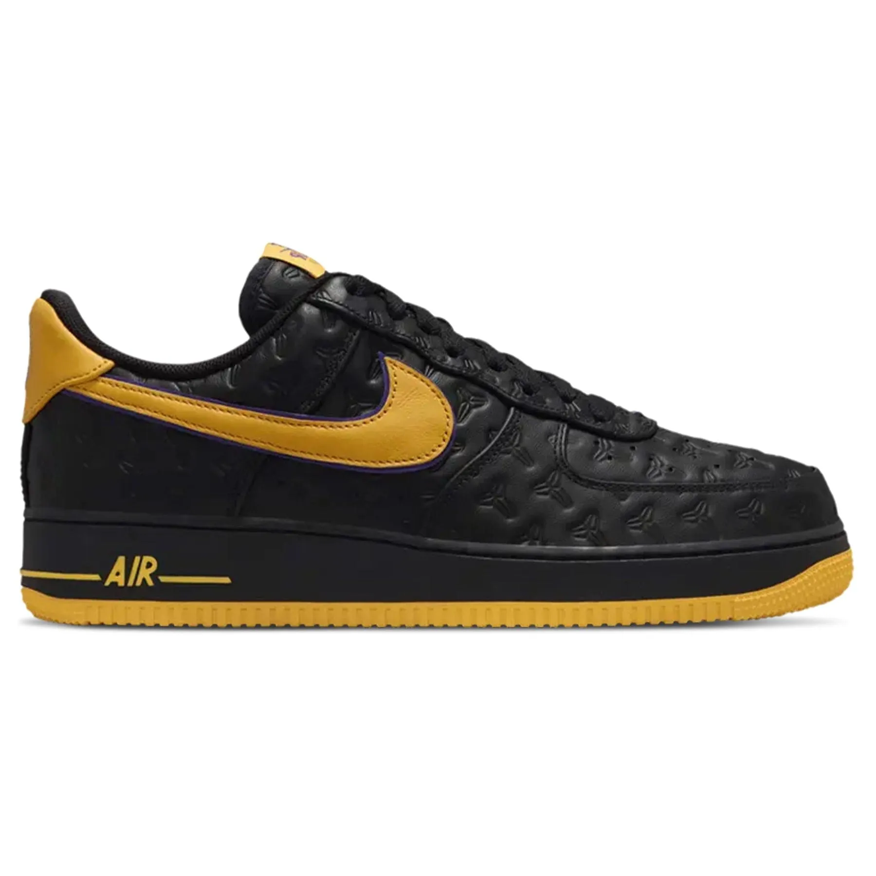 Kobe Bryant x Nike Air Force 1 Low Retro QS 'Lakers Away' Nike Air Force 1 low-top sneakers
