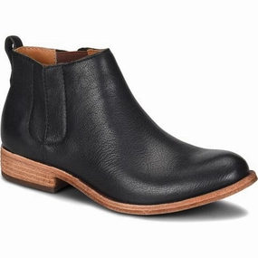 KORK-EASE VELMA BOOT BLACK - FINAL SALE! Kork Ease platform sandals with vintage style