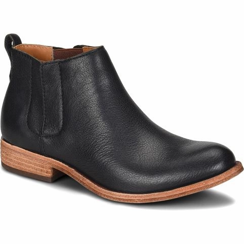 KORK-EASE VELMA BOOT BLACK - FINAL SALE! Kork Ease platform sandals with vintage style