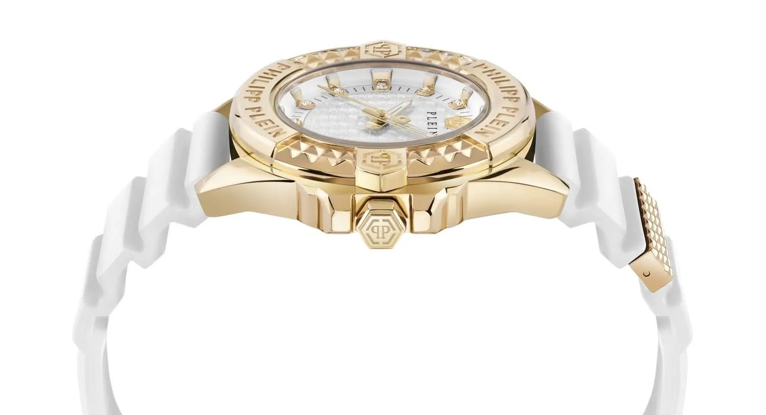 Ladies Plein Majesty White-Silver Watch PWOFA0125