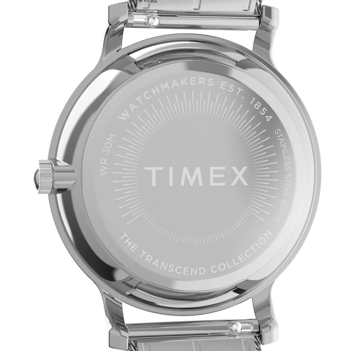 Ladies Transcend Silver Tone Watch TW2Y10200