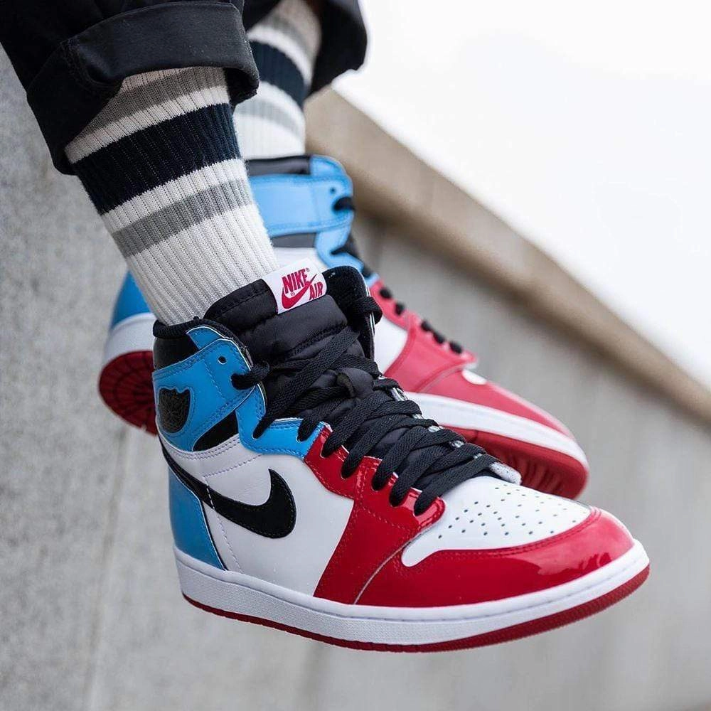 Les Twins x Air Jordan 1 Retro High OG 'Fearless' Air Jordan 1 High OG shoes