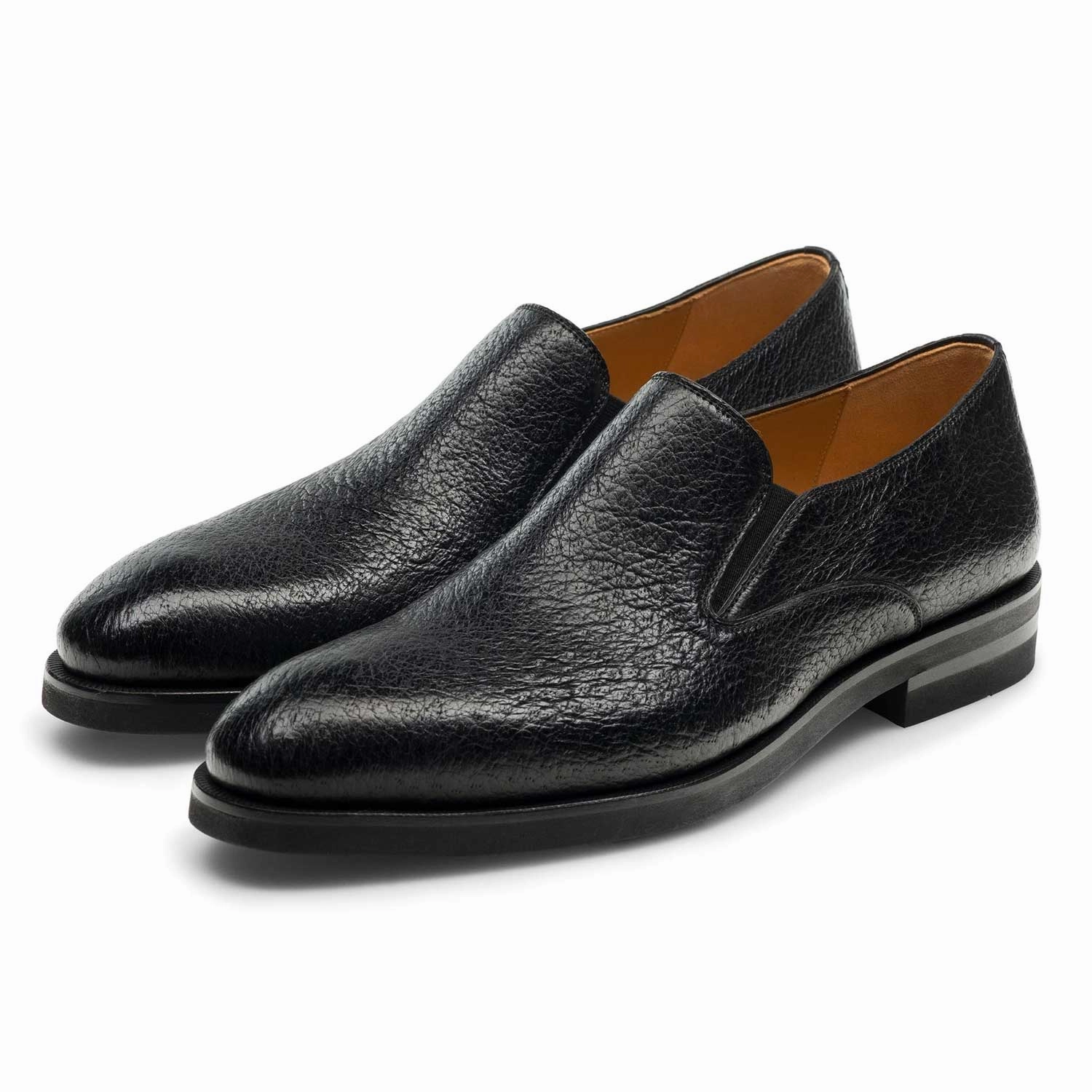 Lima Peccary Slip On Magnanni handcrafted dress shoes