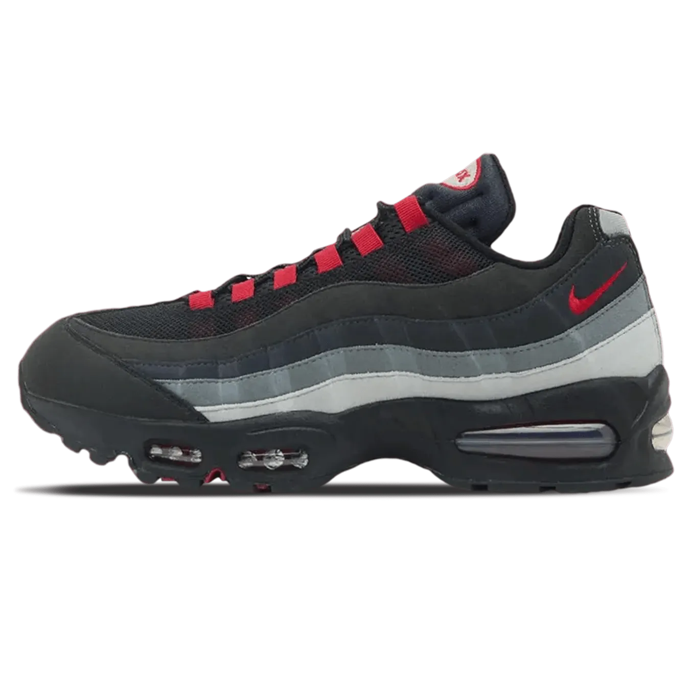Liverpool F.C. x Nike Air Max 95 OG 'Black Gym Red' Nike Air Max lifestyle sneakers with sport details