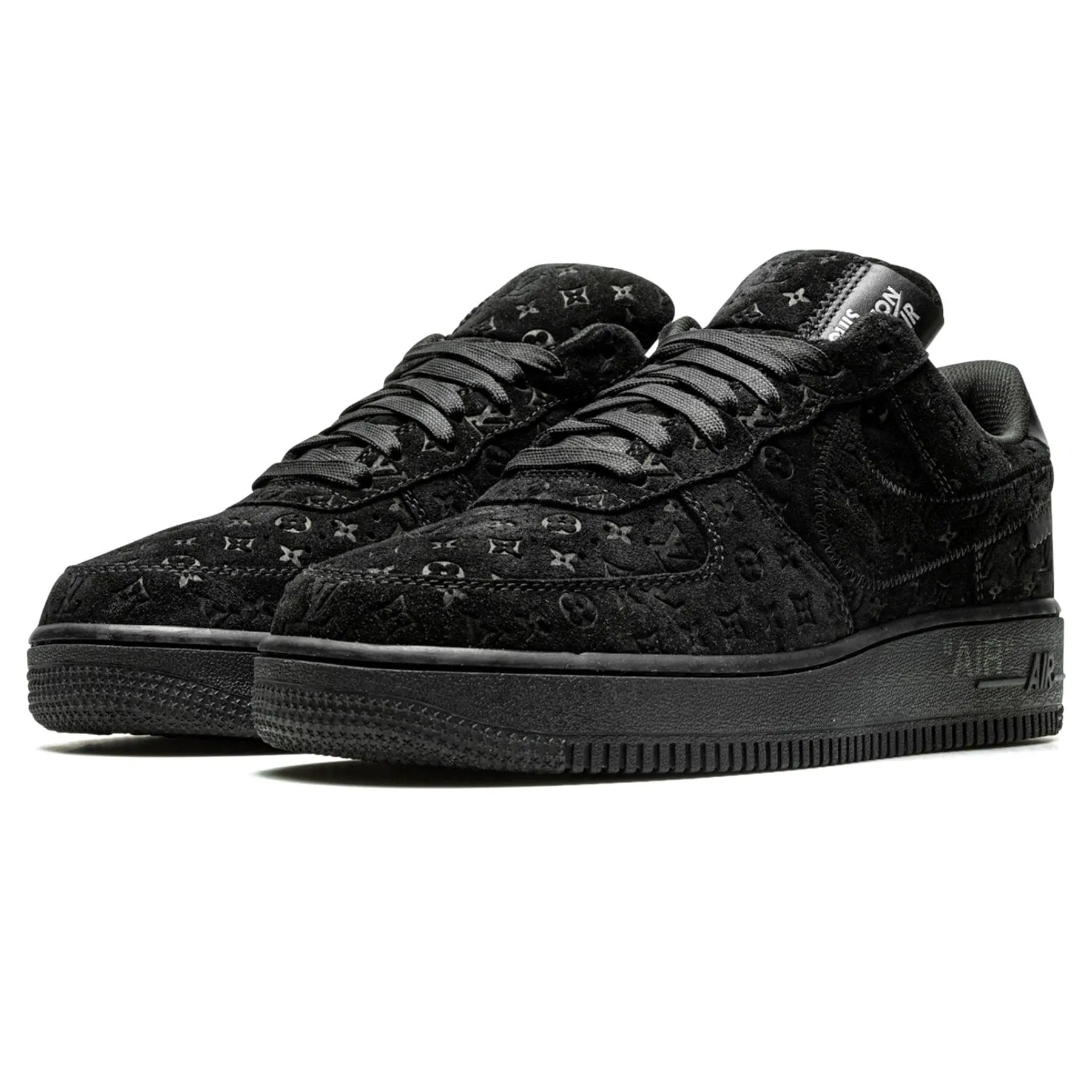 Louis Vuitton Nike Air Force 1 Low By Virgil Abloh Black Anthracite Nike Air Force 1 low-top sneakers