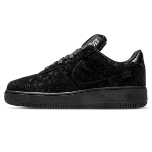 Louis Vuitton Nike Air Force 1 Low By Virgil Abloh Black Anthracite Nike Air Force 1 timeless sneakers for any outfit