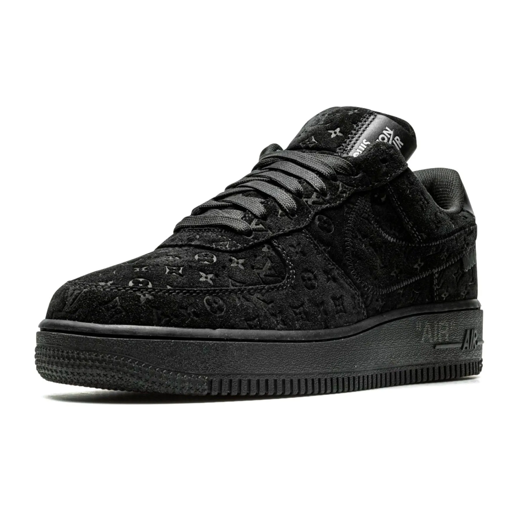 Louis Vuitton Nike Air Force 1 Low By Virgil Abloh Black Anthracite Nike Air Force 1 low-top sneakers