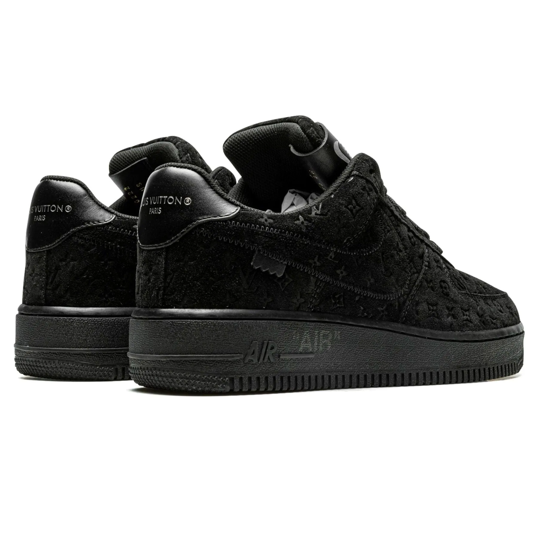Louis Vuitton Nike Air Force 1 Low By Virgil Abloh Black Anthracite Nike Air Force 1 low-top sneakers