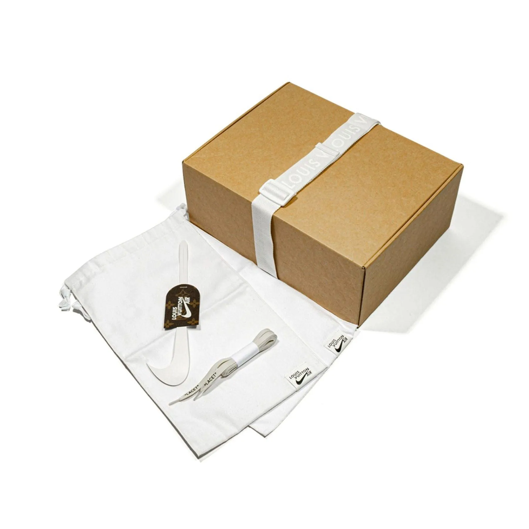 Louis Vuitton Nike Air Force 1 Low By Virgil Abloh Metallic Gold Nike Air Force 1 low-top sneakers