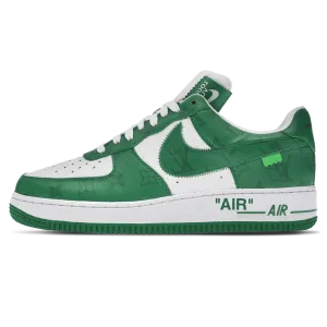 Louis Vuitton Nike Air Force 1 Low By Virgil Abloh White Green Nike Air Force 1 timeless sneakers for any outfit