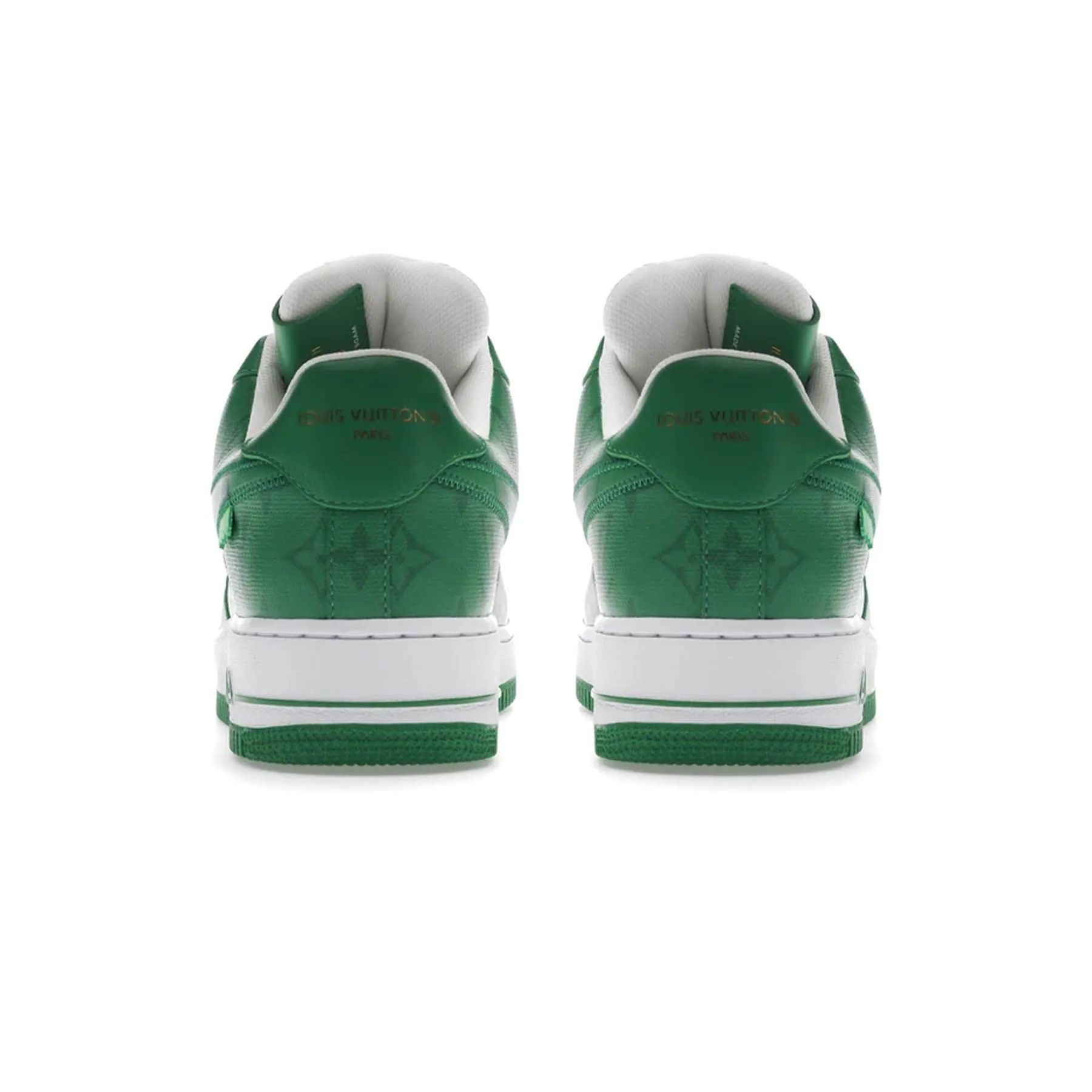 Louis Vuitton Nike Air Force 1 Low By Virgil Abloh White Green Nike Air Force 1 low-top sneakers
