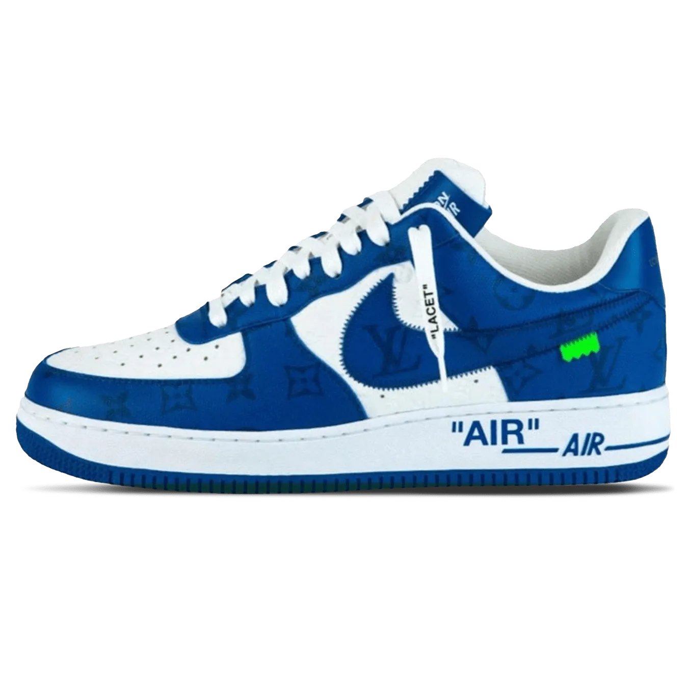 Louis Vuitton Nike Air Force 1 Low By Virgil Abloh White Royal Nike Air Force 1 timeless sneakers for any outfit