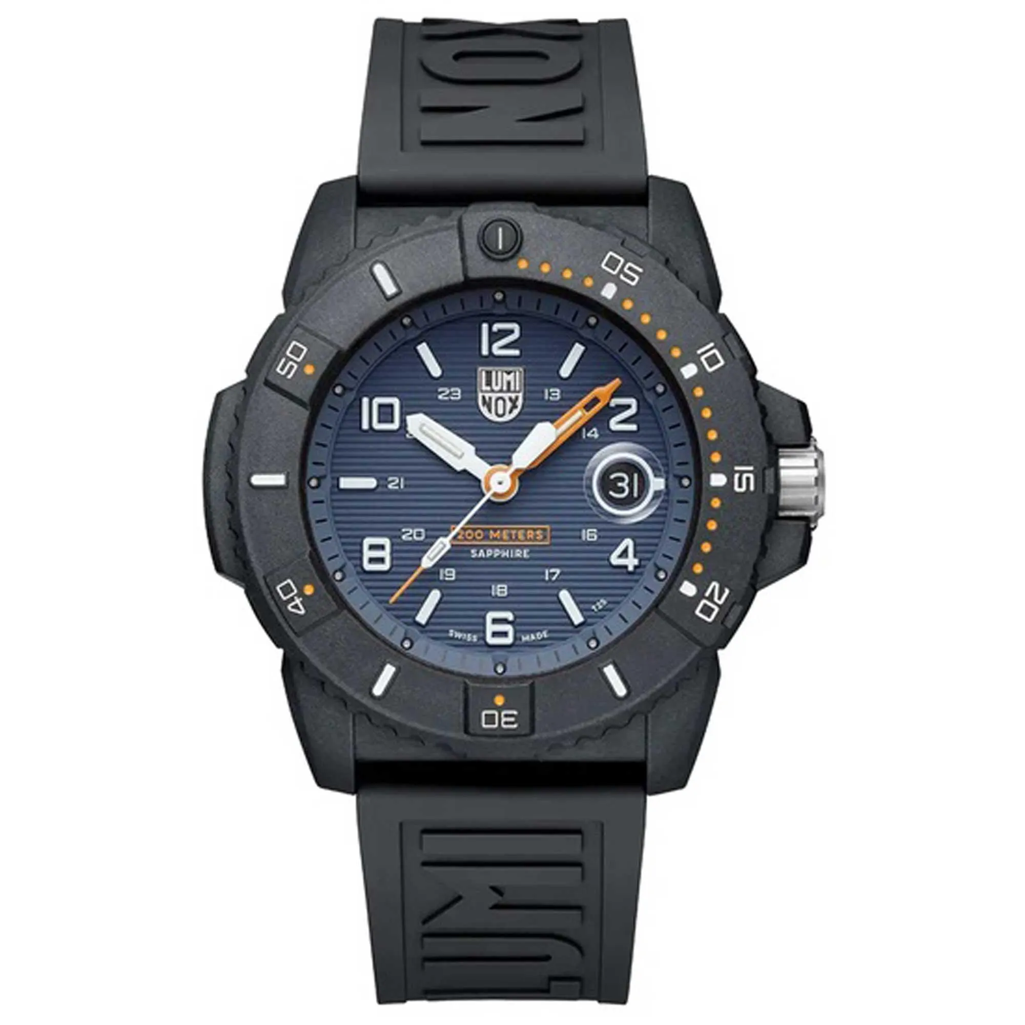 Luminox Men's Quartz Watch - Navy SEAL Foundation Black Rubber Strap | XS.3602.NSF Luminox Watches