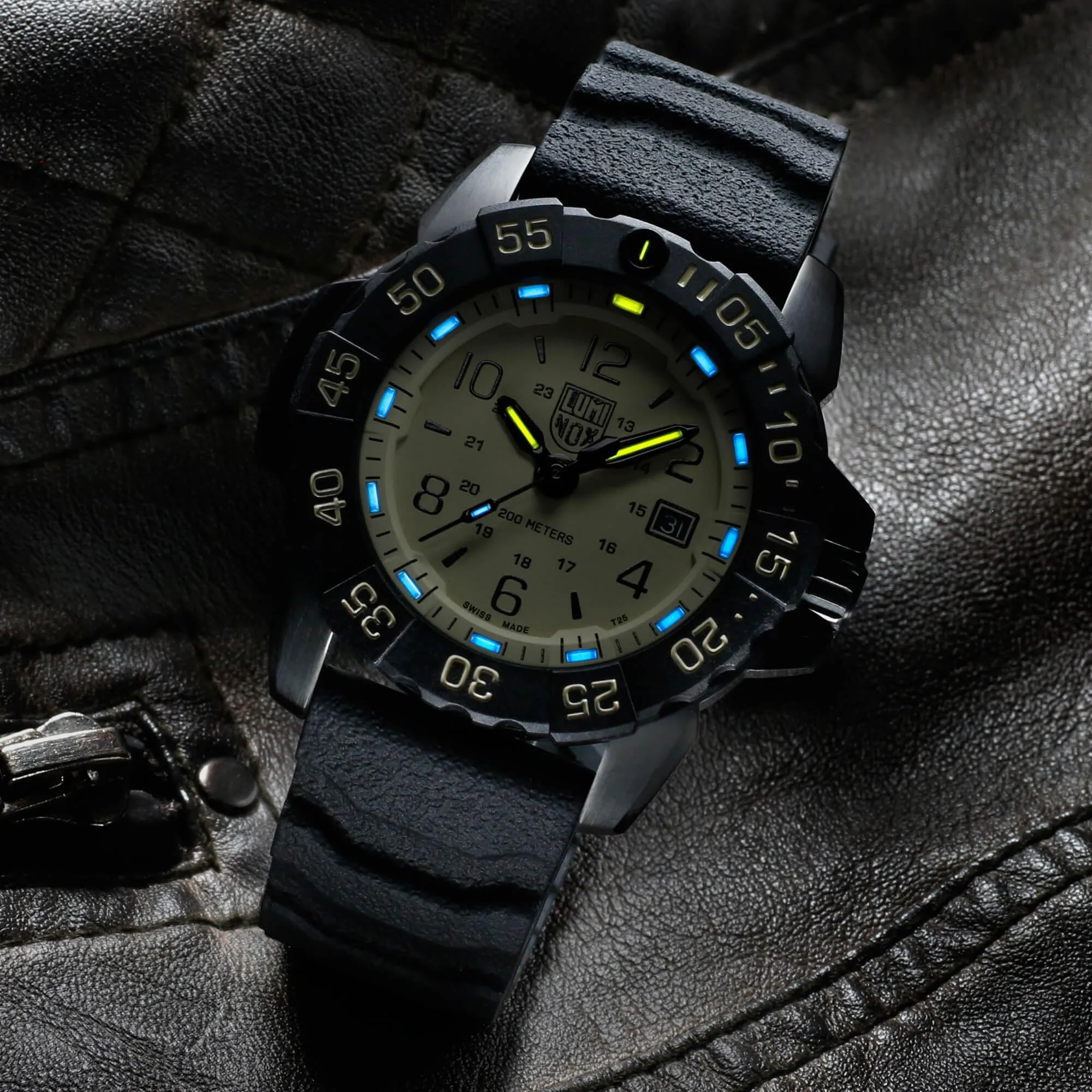 Luminox Men's Watch - Navy Seal Foundation Diver Rubber Strap | XS.3251.CBNSF.SET Luminox Watches